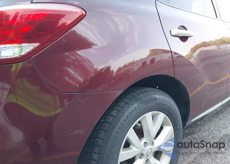 2012 Nissan Murano S from USA, damaged, VIN JN8AZ1MW2CW211897